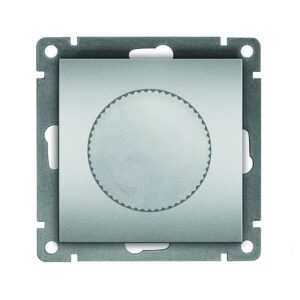 Светорегулятор СП Афина 500Вт механизм серебр. Universal A0101-S оптом купить цена