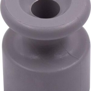 Изолятор для наружного монтажа RF пластик титан (уп.100шт) Bironi R1-551-26-100 оптом купить цена