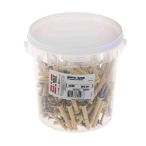 Дюбель-гвоздь 6K40 пот. манжета (нейлон) (уп.150шт) Tech-KREP 101330 оптом купить цена