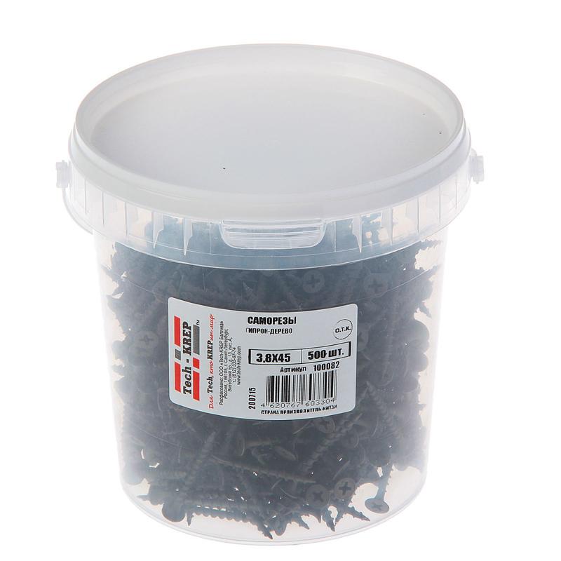 Саморез ШСГД 3.8х45 (уп.500шт) Tech-KREP 100082 купить оптом выгодно Саморез ШСГД 3.8х45 (уп.500шт) Tech-KREP 100082 оптом купить цена