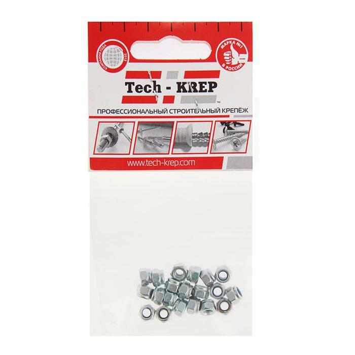 Гайка DIN985 самоконтрящаяся М4 оцинк. (уп.20шт) Tech-KREP 103029 купить оптом выгодно Гайка DIN985 самоконтрящаяся М4 оцинк. (уп.20шт) Tech-KREP 103029 оптом купить цена