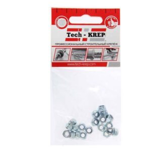 Гайка DIN985 самоконтрящаяся М5 оцинк. (уп.20шт) Tech-KREP 103030 оптом купить цена