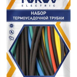 Набор трубок термоусадочных 12/6 100мм 21шт (7 цветов по 3шт) TOKOV ELECTRIC TKE-THK-12-0.1-7С оптом купить цена