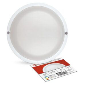 Светильник светодиодный герметичный СПП 2040-КРУГ 20Вт 4000К 1800лм IP65 155мм IN HOME 4690612044903 оптом купить цена