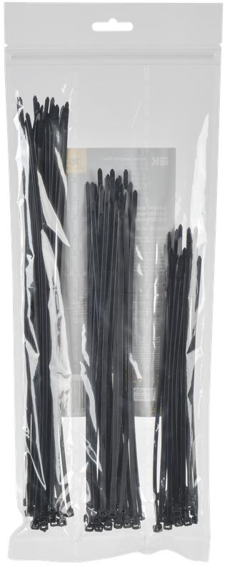 Набор хомутов 3.6х200; 3.6х250; 3.6х300 чер. (уп.75шт) IEK UNH35-N04-075 купить оптом выгодно Набор хомутов 3.6х200; 3.6х250; 3.6х300 чер. (уп.75шт) IEK UNH35-N04-075 оптом купить цена