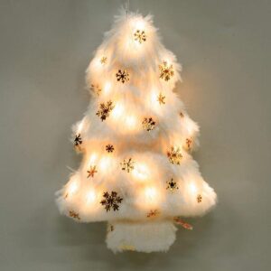 Светильник подвесной "Елочка" 10LED флок 12х5.5х18.2см тепл. бел. КОСМОС KOC_TAB-B108 оптом купить цена