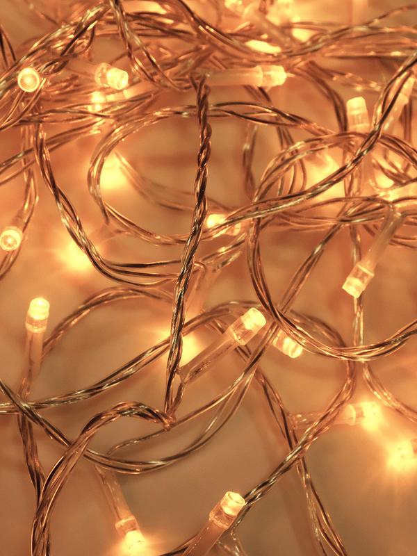 Гирлянда "Нить" 12м LD120-WW-E 120 тепл. бел. светодиодов соединяемая до 20шт уличная SHLights 4690601040503 купить оптом выгодно Гирлянда "Нить" 12м LD120-WW-E 120 тепл. бел. светодиодов соединяемая до 20шт уличная SHLights 4690601040503 оптом купить цена