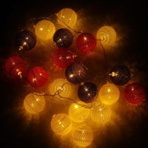 Гирлянда "Шарики" 2.85м ILD-20WW-CSH 20 тепл. бел. светодиодов для помещений SHLights 4690601047304 оптом купить цена