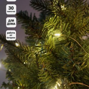 Гирлянда "Нить" 2.17м LDM030-WW-BO 30 тепл. бел. минисветодиодов для помещений SHLights 4690601042194 оптом купить цена