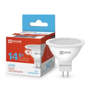 Лампа светодиодная LED-JCDR-VC 14Вт GU5.3 6500К 1260лм IN HOME 4690612047911 оптом купить цена