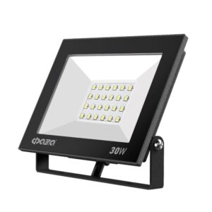 Прожектор светодиодный СДО-20 30Вт 6500К IP65 230В BL прозр.закаленное стекло ФАZА 5047280 оптом купить цена