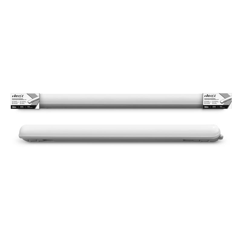 Светильник светодиодный герметичный транзитный ДСП-159Т 36Вт 4000К 125лм/Вт 4500лм 1200х64х60мм IP65 NEOX 4690612048338 купить оптом выгодно Светильник светодиодный герметичный транзитный ДСП-159Т 36Вт 4000К 125лм/Вт 4500лм 1200х64х60мм IP65 NEOX 4690612048338 оптом купить цена