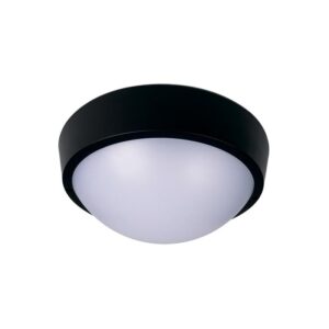 Светильник светодиодный "Банник" PBH-PC-RA 12Вт 4000К BLACK IP65 ЖКХ пылевлагозащ. черн. JazzWay 5048393 оптом купить цена