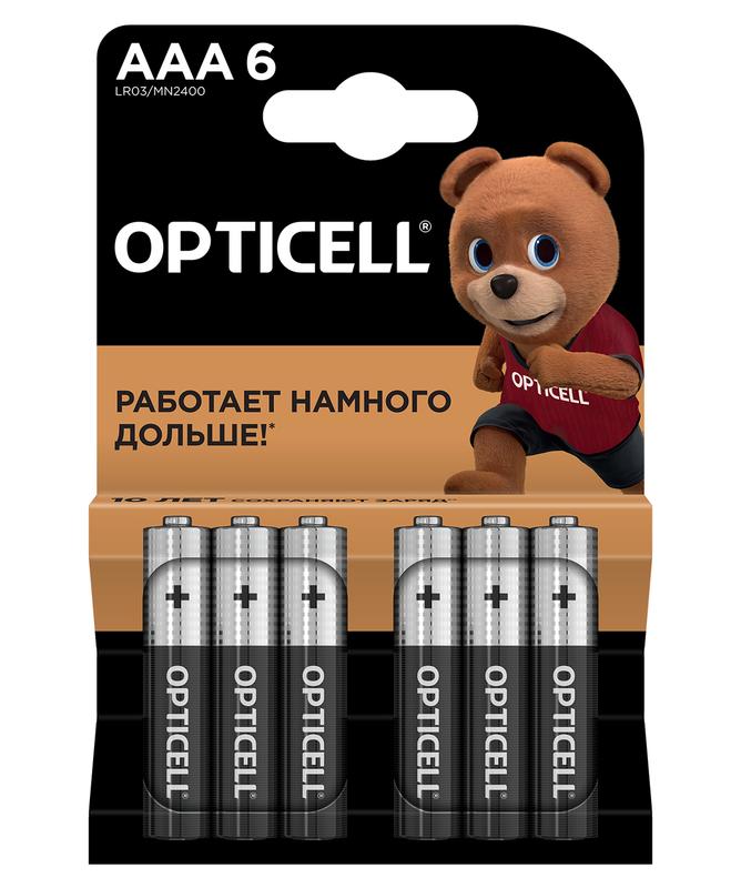 Элемент питания алкалиновый AAA/LR03 (блист. 6шт) Basic Opticell 5051007 купить оптом выгодно Элемент питания алкалиновый AAA/LR03 (блист. 6шт) Basic Opticell 5051007 оптом купить цена