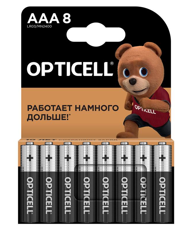 Элемент питания алкалиновый AAA/LR03 (блист. 8шт) Basic Opticell 5051009 купить оптом выгодно Элемент питания алкалиновый AAA/LR03 (блист. 8шт) Basic Opticell 5051009 оптом купить цена