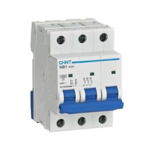 Выключатель автоматический модульный 3п C 63А 10кА NB1-63H (R) CHINT 179878 оптом купить цена