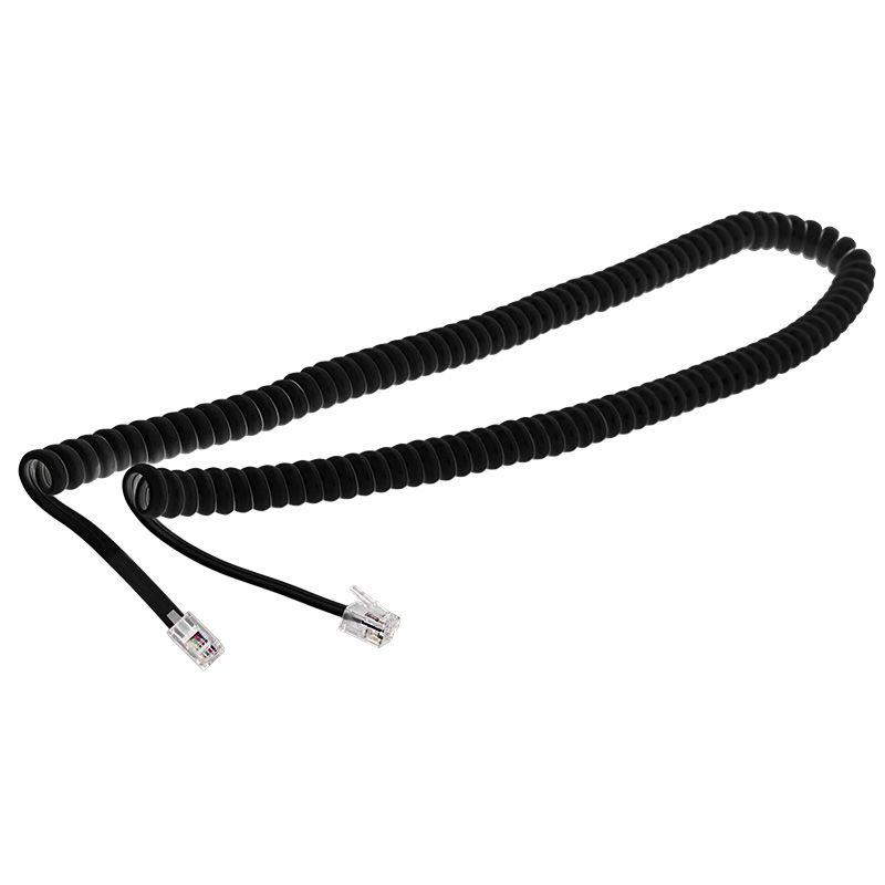 Шнур телеф. витой 2м (джек-джек) черн. Rexant 18-2023 купить оптом выгодно Шнур телеф. витой 2м (джек-джек) черн. Rexant 18-2023 оптом купить цена