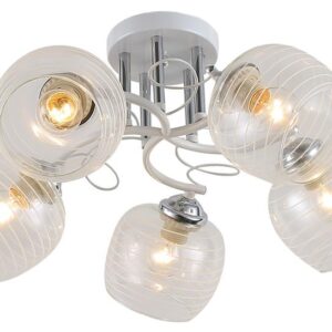 Люстра Rivoli Estefany 9131-305 5 х Е27 40 Вт модерн купить оптом недорого