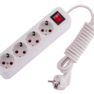 Удлинитель 4х3м с заземл. 16А IP20 Lila с выкл. LEZARD 720-0403-402 оптом купить цена