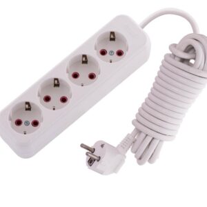 Удлинитель 4х5м с заземл. 16А IP20 Lila LEZARD 720-0405-401 оптом купить цена