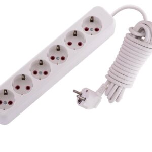 Удлинитель 6х5м с заземл. 16А IP20 Lila LEZARD 720-0605-601 оптом купить цена