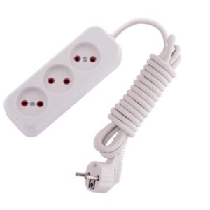 Удлинитель 3х3м без заземл. 10А IP20 Lila LEZARD 720-0303-303 оптом купить цена