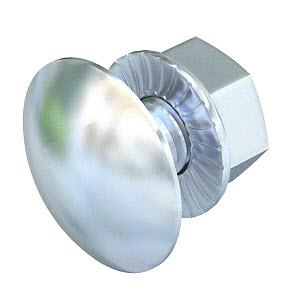 Комплект креплений M6х12 FRSB 6х12 F (болт с плоской головкой + комб. гайка) OBO 6406122 оптом купить цена