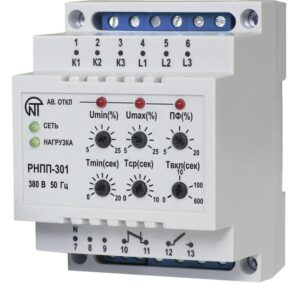 Реле напряжения РНПП-301 3ф НовАтек-Электро 3425600301 оптом купить цена