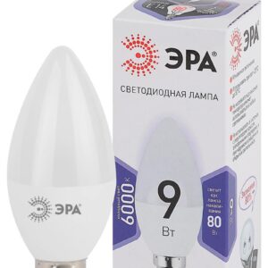 Лампочка светодиодная ЭРА STD LED B35-9W-860-E14 E14 / Е14 9Вт свеча холодный дневной свет купить оптом недорого