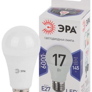 Лампочка светодиодная ЭРА STD LED A60-17W-860-E27 E27 / Е27 17Вт груша холодный дневной свет купить оптом недорого