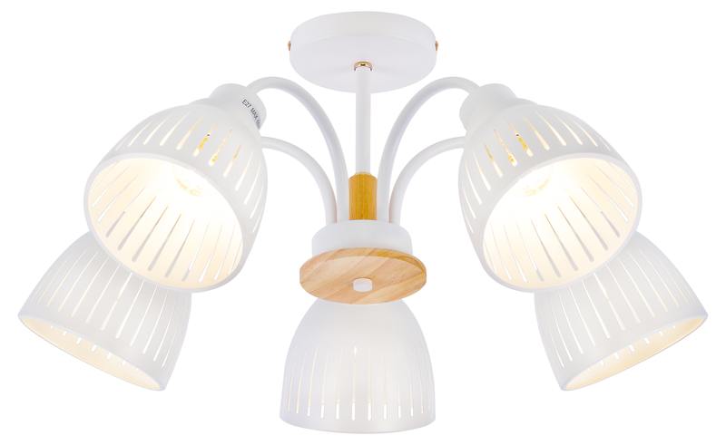 Люстра Rivoli Lulu 9029-305 5 х E27 60 Вт модерн оптом купить хорошая цена Люстра Rivoli Lulu 9029-305 5 х E27 60 Вт модерн купить оптом недорого