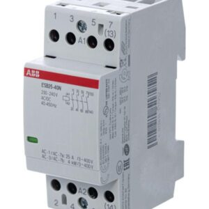 Контактор ESB25-40N-06 модульный (25А АС-1 4НО) катушка 230В AC/DC ABB 1SAE231111R0640 оптом купить цена