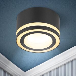 Встраиваемый светильник под лампу GX53 ЭРА DK113 BK черный купить оптом недорого