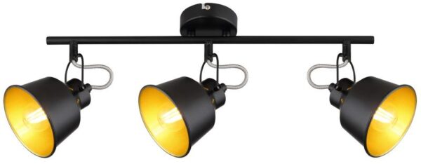 Светильник настенно-потолочный спот Rivoli Evelyn 7064-703 3 х Е14 40 Вт поворотный купить оптом недорого