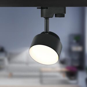 Трековый светильник однофазный ЭРА TR16 GX53 BK под лампу черный купить оптом недорого