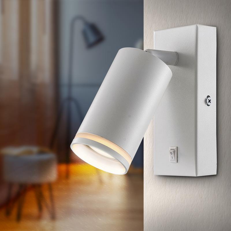 Светильник настенный ЭРА WL19 WH GU10 MR16 IP20 белый оптом купить хорошая цена Светильник настенный ЭРА WL19 WH GU10 MR16 IP20 белый купить оптом недорого