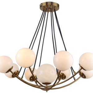 Люстра Rivoli Dina 4099-309 9 х Е14 40 Вт дизайн купить оптом недорого