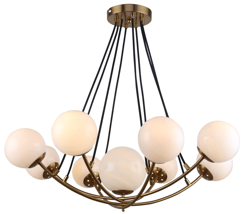 Люстра Rivoli Dina 4099-309 9 х Е14 40 Вт дизайн оптом купить хорошая цена Люстра Rivoli Dina 4099-309 9 х Е14 40 Вт дизайн купить оптом недорого