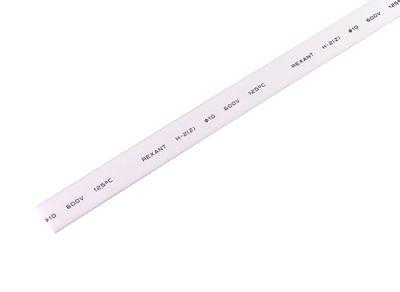 Трубка термоусадочная 10.0/5.0 1м бел. REXANT 21-0001 купить оптом выгодно Трубка термоусадочная 10.0/5.0 1м бел. REXANT 21-0001 оптом купить цена