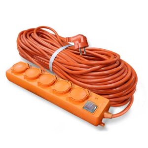 Удлинитель-шнур 5х10м с заземл. 16А IP44 У10-026 ПВС 3х1.5 с выкл. с индикатором сети с защ. крышкой UNIVersal 9633922 оптом купить цена
