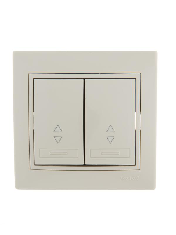 Переключатель проходной 2-кл. СП Mira 10А со вставкой крем. LEZARD 701-0303-106 купить оптом выгодно Переключатель проходной 2-кл. СП Mira 10А со вставкой крем. LEZARD 701-0303-106 оптом купить цена