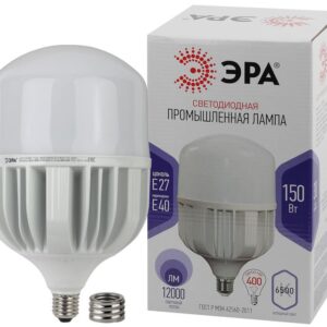 Лампа светодиодная ЭРА STD LED POWER T160-150W-6500-E27/E40 Е27 / Е40 150 Вт колокол холодный дневной свет купить оптом недорого