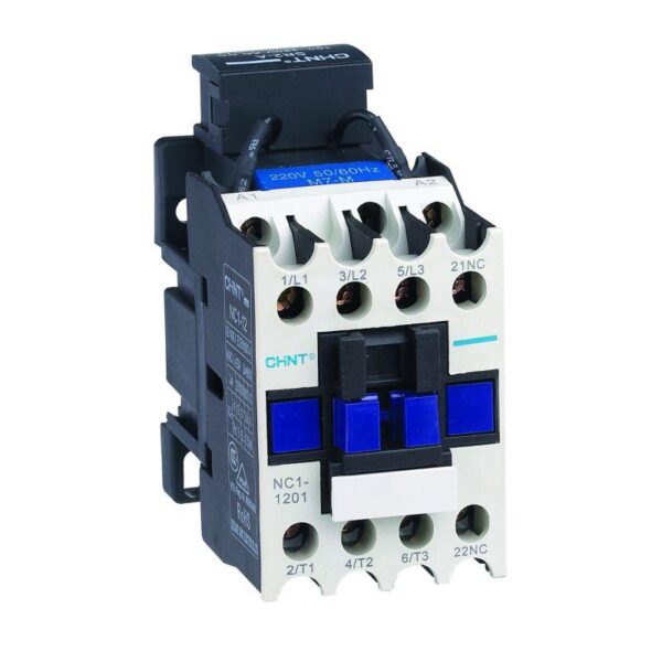 Контактор NC1-1201 12А кат. 24В AC 1НЗ AC-3 (R) CHINT 221134 оптом купить цена