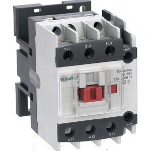 Контактор КМ-103 32А кат. 24В AC 1НО+1НЗ AC-3 DEKraft 22120DEK оптом купить цена
