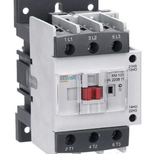 Контактор КМ-103 50А кат. 220В AC 1НО+1НЗ AC-3 DEKraft 22133DEK оптом купить цена