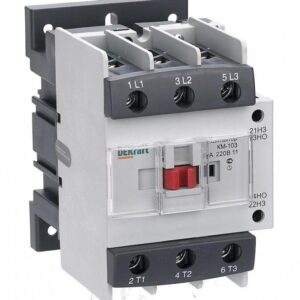 Контактор КМ-103 95А кат. 380В AC 1НО+1НЗ AC-3 DEKraft 22149DEK оптом купить цена