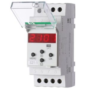 Реле времени PCZ-521-1 16А 24-264В AC/DC 1п IP20 1 канал-125 пар включ./выключ. суточн./недел. циклы монтаж на DIN-рейке (аналог ТЭ-15) F&F EA02.002.010 оптом купить цена