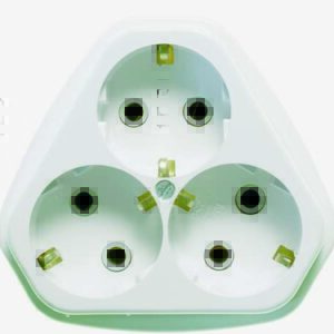 Розетка 3-м СП РС10/16-835 16А IP20 с заземл. бел. Кунцево 5929 оптом купить цена