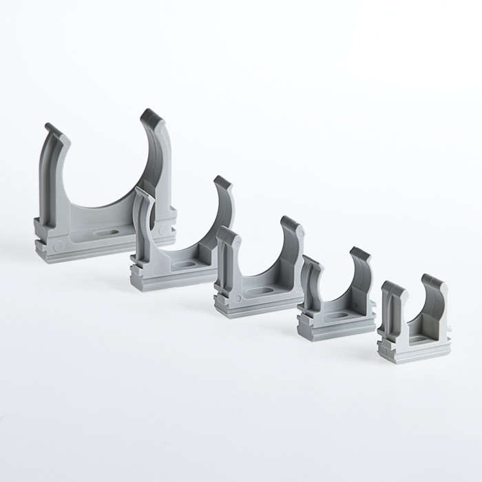 Держатель для труб (клипса) d50мм пластик Ruvinil К01150 купить оптом выгодно Держатель для труб (клипса) d50мм пластик Ruvinil К01150 оптом купить цена