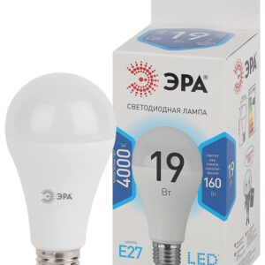Лампочка светодиодная ЭРА STD LED A65-19W-840-E27 E27 / Е27 19Вт груша нейтральный белый свeт купить оптом недорого